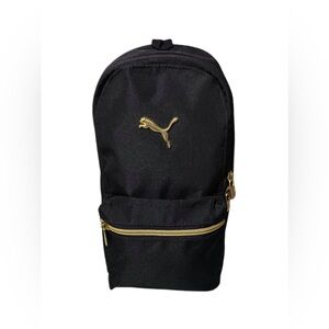 PUMA ~ Unisex Adult Sling Bag 
Black & Gold
11” x 6” x 3.5”